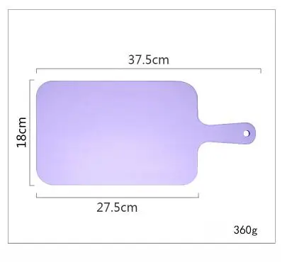 purple Tobs деревянный поднос для хлеба, винтажный разделочный блок с ручкой, доска для пиццы, скандинавский торт, еда, реквизит для фотосессии, деревянная пластина для хлеба - Цвет: purple