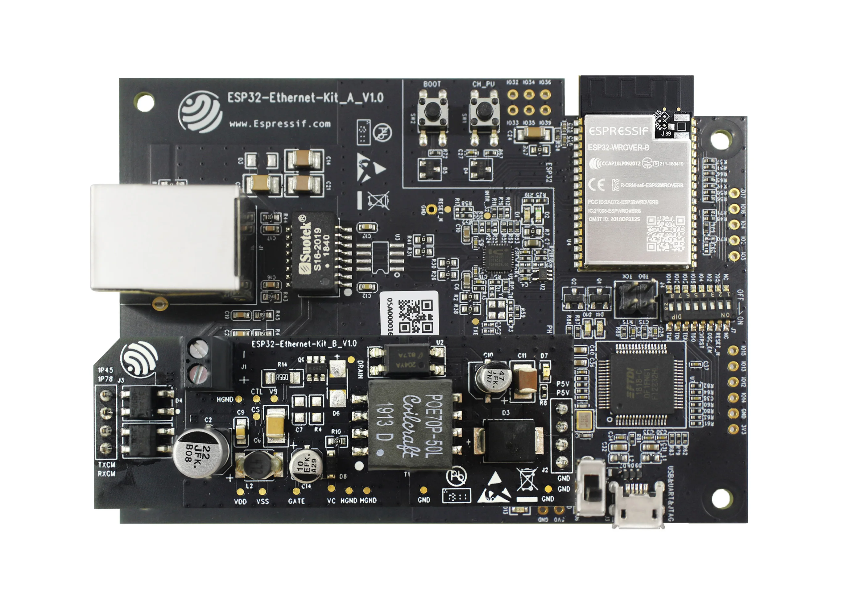 

Ethernet to Wi-Fi Development Board