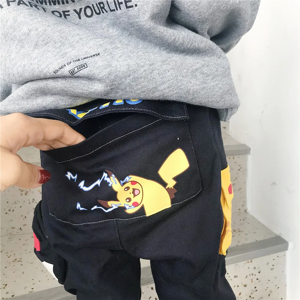 Tonytaobaby Autumn/winter Dress New Boys and Girls Baby Wear Cartoon Short Plush Inside Pants