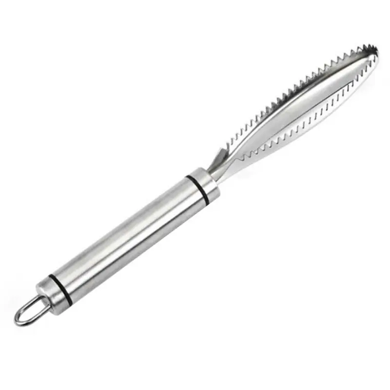 Stainless Steel Fish Scale Scaler Scraper Remover Cleaner Plane Kitchen Tool Stainless Steel Fish Scale Scaler Scraper Remover Cleaner Plane Kitchen Tool
