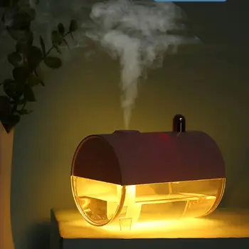 

Boat 250ml Air Humidifier Aroma Essential Oil Diffuser USB Fogger Mist Maker LED