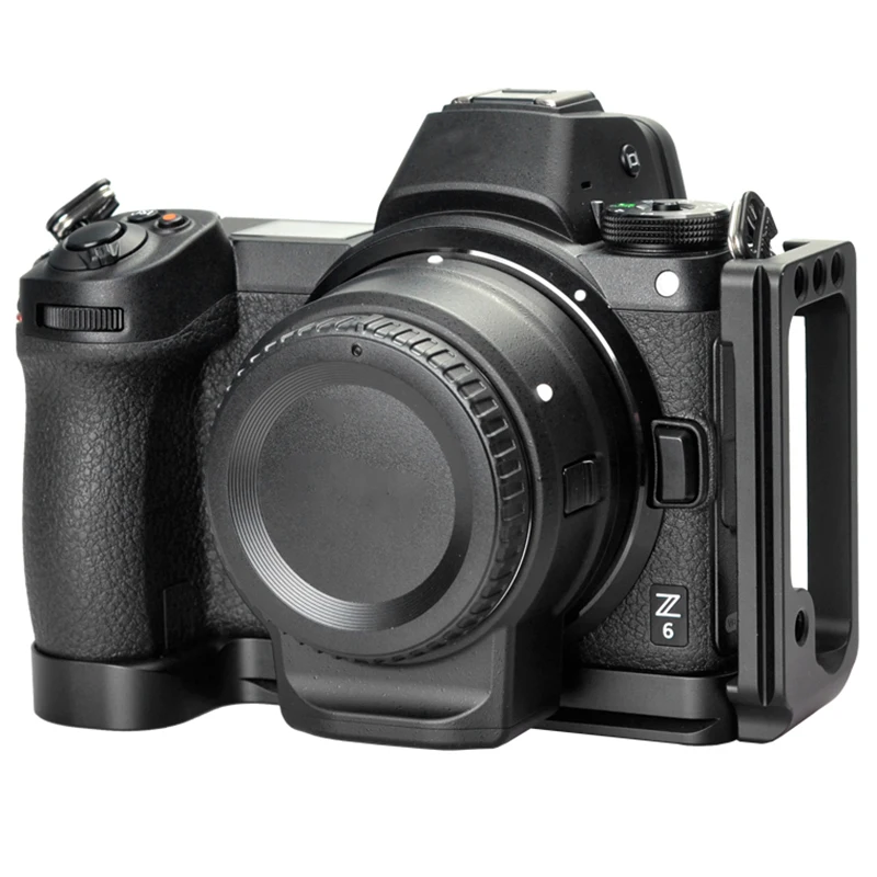 Выдвижной l-образный кронштейн держатель камеры рукоятка для Nikon Z7 Z6 LB-Z7 БЫСТРОРАЗЪЕМНАЯ опорная пластина боковая пластина толчок и тяга