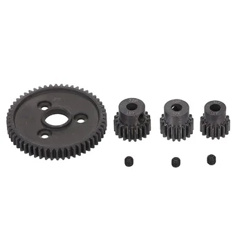 

Heavy Duty Hardened Steel Spur 54T Gear with 15T/17T/19T Pinion for Traxxas Slash 4X4 Stampede 4X4 Traxxas 1/10 Summit Traxxas 1