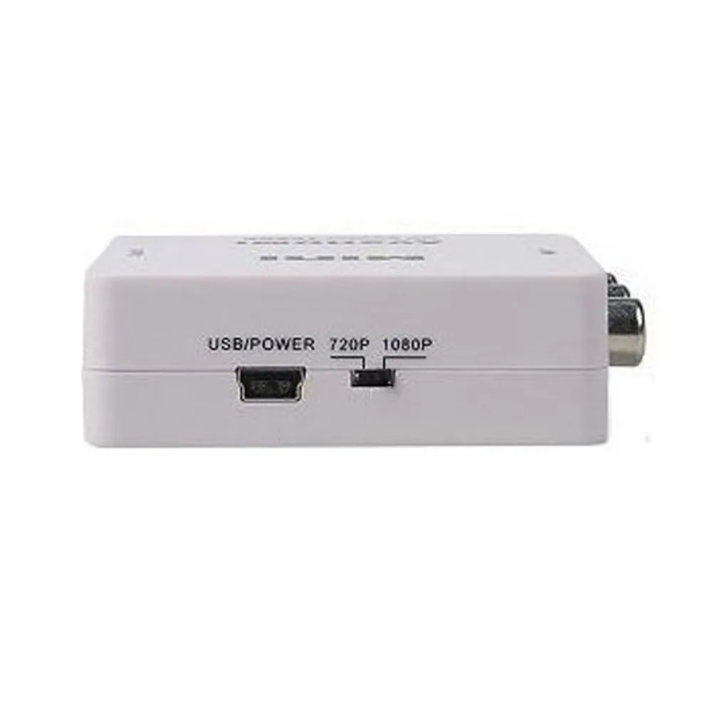 Мини AV преобразователь видеосигнала HDMI AV2HDMI AV к HDMI 720p 1080p Upscaler AV2HDMI адаптер sz