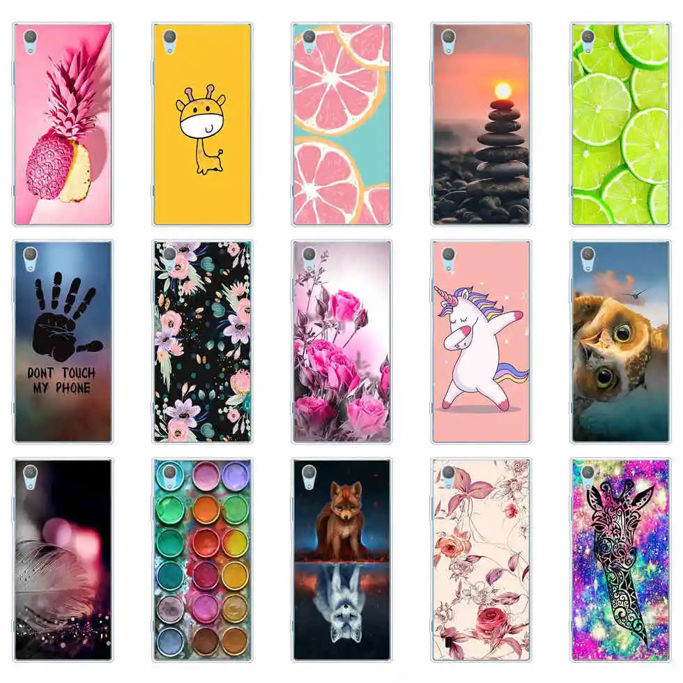 Per Sony Xperia Xa1 Plus Custodia Cover Per Sony Xperia Xa 1 Plus G3412 Custodia Custodia Morbida In Silicone Funda Per Sony Xa1 Plus Custodia Paraurt