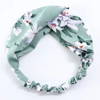 Ladies Hair Bands Girl Woman Headband Sport Makeup Turban Elastic Designer Made Of Summer for Bandanas Fashion Accessories 2021 4