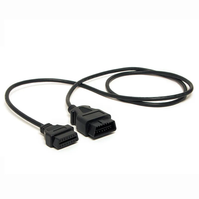 150 см OBD 2 OBDII OBD2 16Pin штекер для женщин ELM327 диагностический удлинитель Автомобильный сканер разъем