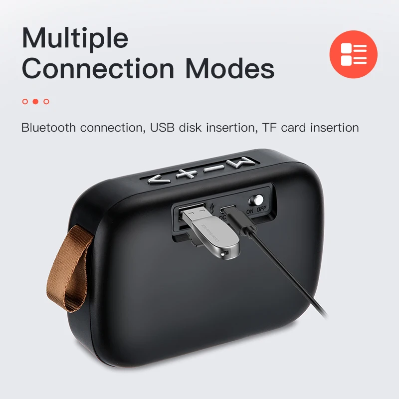 Мини беспроводной Bluetooth динамик IPX7 водонепроницаемый портативный Открытый