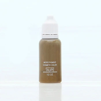 

Taupe Color Tattoo Ink Set Permanent Makeup Pigment 1bottle15ml Cosmetic Paint for Eyebrow Eyeliner Lip