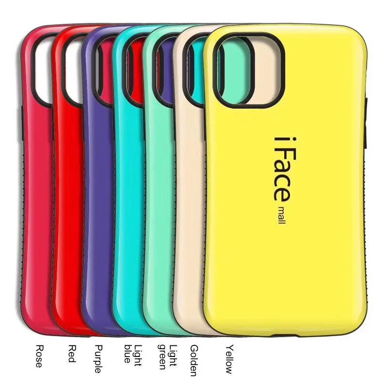 

Sinbeda iFace mall Case For iphone 11 Pro Max Shock-Absorbing Bumper PC+TPU Back Cover Case For iphone 11 Pro MAX Case Colorful