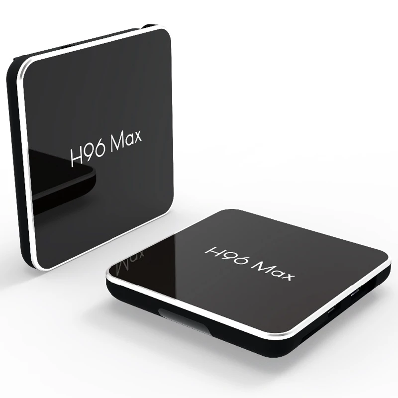 ABKT-For Android 8.1 Tv Box H96 Max X2 Amlogic S905X2 Smart 4K Media Player 2.4G&5G Wifi Pk X96Max H96Max Set Top Box Youtube(Eu
