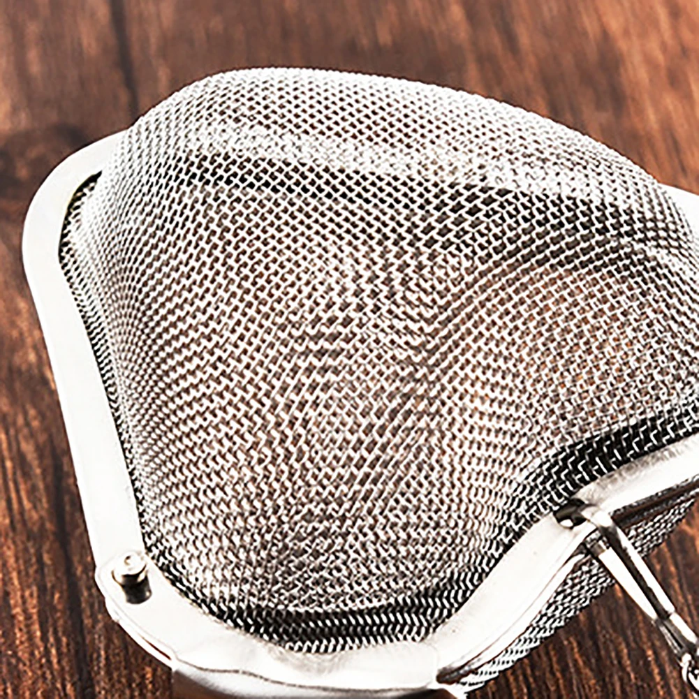 1 шт. Чай Infuser в форме сердца из нержавеющей стали сетка чайный лист сито для приправ сито для чая с цепным крюком кухонные принадлежности