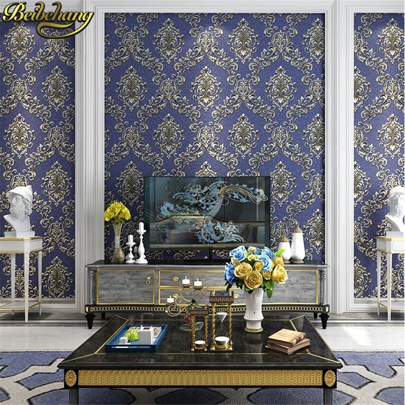 Beibehang высокое качество обои 3D Мода papel де parede спальня фон стены рабочего стола рулоны бумаги белый фиолетовый