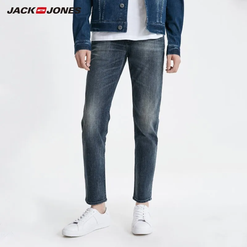 JackJones Men's Stretch Slim Fit Jeans Stretch Biker Pants Fashion Classical Denim Jeans Basic 219132562 JackJones Men's Stretch Slim Fit Jeans Stretch Biker Pants Fashion Classical Denim Jeans Basic 219132562