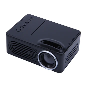 

LCD Mini Projector,Multimedia Portable Home Theater Projector Support 16: 9&4: 3 Full HD 1080P,USB,AV,TF Card for 25-80 inch Ind