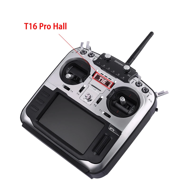 Jumper T16 Pro Hall Gimbal с открытым исходным кодом мультипротокол радио передатчик JP4-in-1 радиочастотный модуль 2,4G 16CH 4," lcd