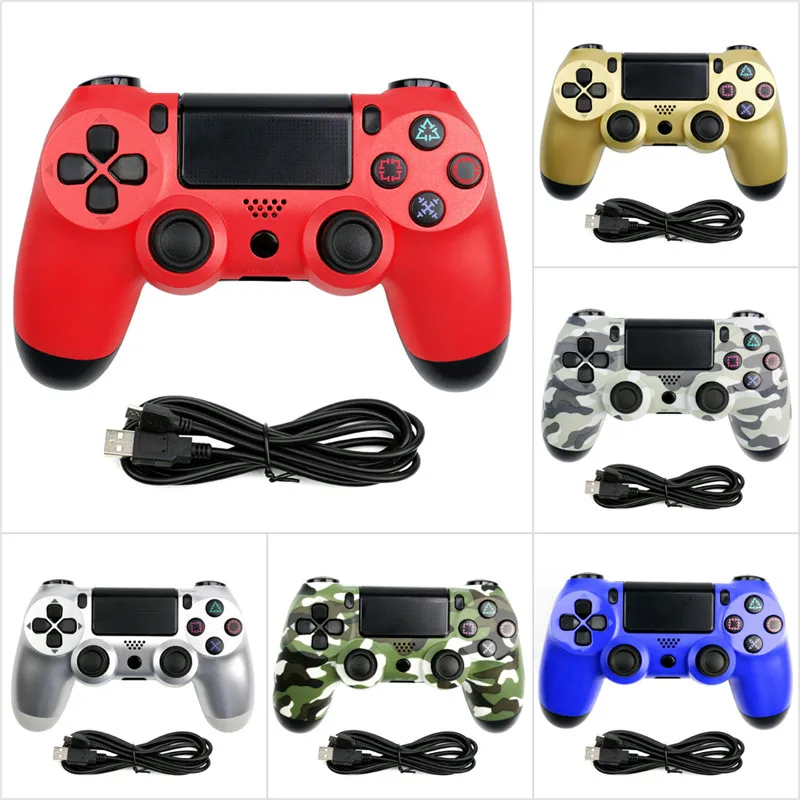 

Bluetooth Wireless USB Wired Joystick for PS4 Controller Fit For Mando ps 4 Console For PS Dualshock 4 Gamepad For PS 3