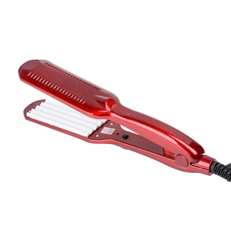 

Eu Plug Temperature Control Corrugated Curling Hair Crimper, Fluffy Small Waves Hair Curlers Curling Irons Styling Tool