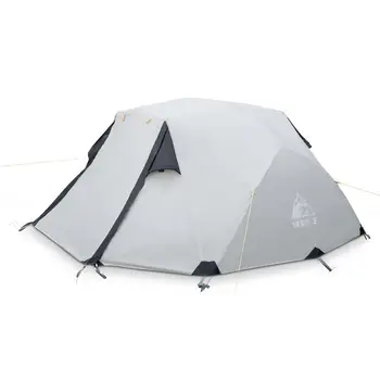 

Outdoor Camping Equipment Four Seasons Rainproof Tent Double-Layer Double-Layer Aluminum Pole Multi-Person Outdoor Winter Campin