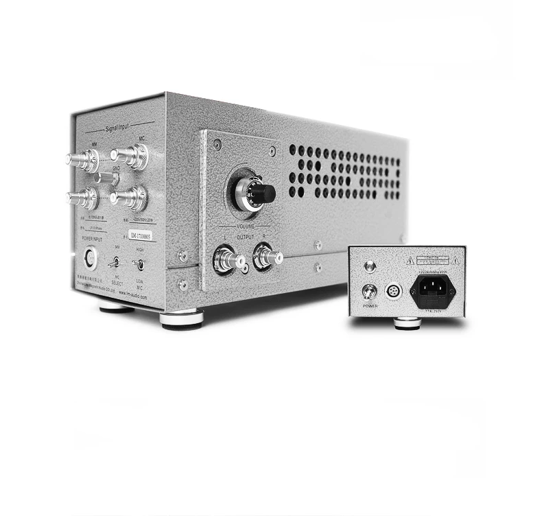 라인 마그네틱 LP-33 MM MC 튜브 포노 앰프 ECC803sJJ * 3 게인: MM.51dB MC.72dB 독립 전원 공급 장치