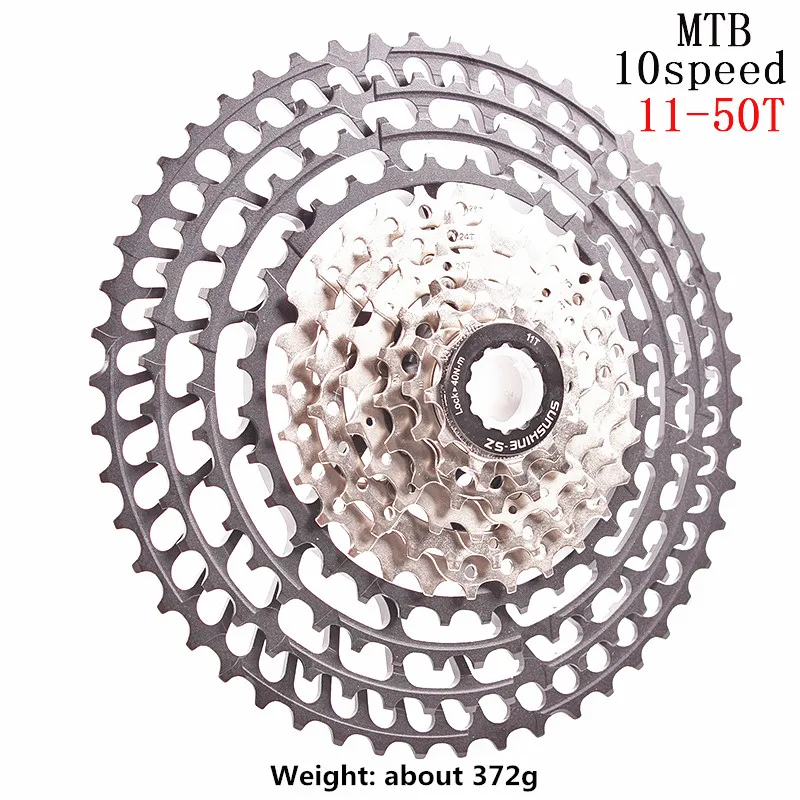 SUNSHINE-SZ MTB горный велосипедный маховик 10-лазерный станок для резки ультра-светильник полые 11-46 T/11-50 T карты-тип переменной скорости маховик
