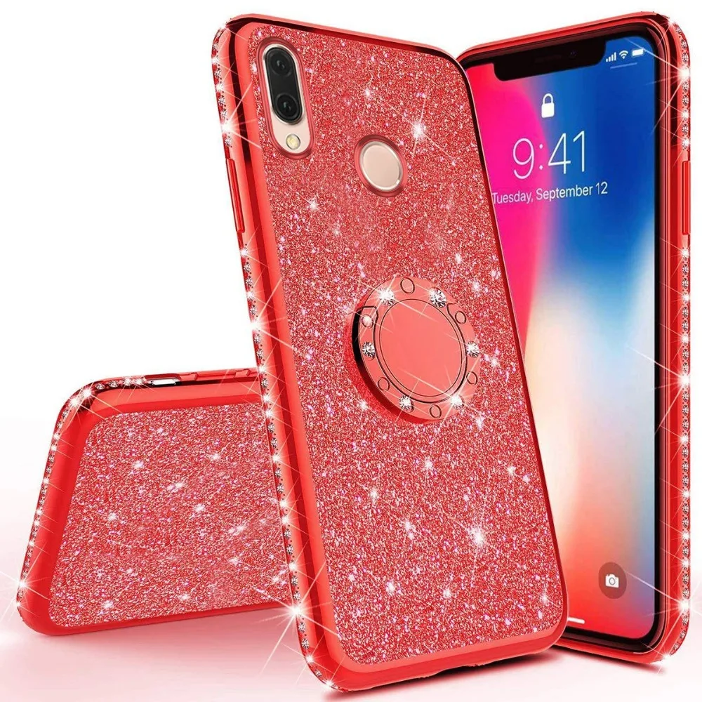 Diamond Case for Xiaomi Redmi Note 7 5 Redmi 7 6 6A Pro 5 Plus Cover For Xiaomi Mi 9 Mi 8 SE Lite Play A2 Lite Glitter Case (21)