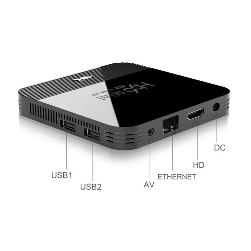 4K Smart HD телеприставка пульт дистанционного управления RK3228A H96 H8 2G+ 16G Android 9,0 ТВ приставка