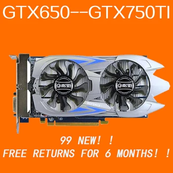 

90% New Second-hand Graphics Card GTX650 GTX660 650TI GTX750 GTX750TI GTX950 Game Graphics Card 2G