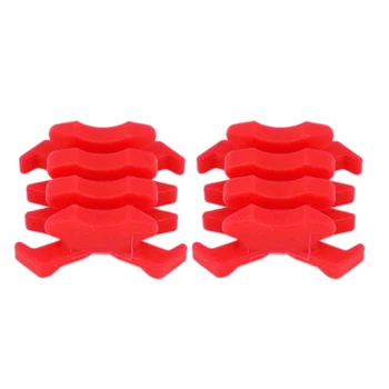 

2Pcs Archery Compound Bow Stabilizer Bow Limbs Rubber Damper Firing Shock Absorber(Red)
