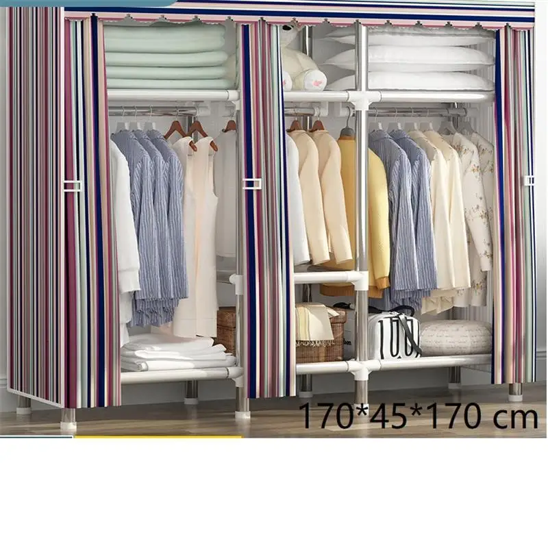Version U Туалетный шкаф Ropero Placard De Range Chambre Gabinete Armadio Closet Guarda Roupa Mueble мебель для спальни шкаф - Цвет: Version U
