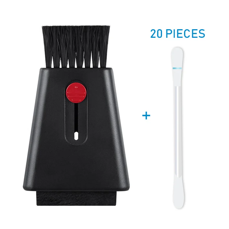 1 set Computer Keyboard Cleaner Screen Clean bursh and Cotton Swab Stick Cleaner Kit for Laptop Desktop Keyboard - Цвет: 1 set