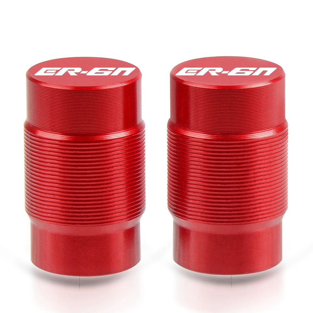 Motorcycle Front Rear Wheel Vehicle Wheel Tire Valve Stem Caps Covers CNC Aliminum motorbike accessories for kawasaki ER6N ER 6N