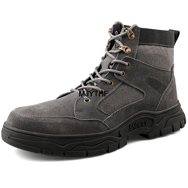 Botas de trabajo y seguridad de alta calidad para hombre, zapatos  indestructibles, a prueba de perforaciones, botas de seguridad duraderas,  2021|Botas de seguridad y de trabajo| - AliExpress