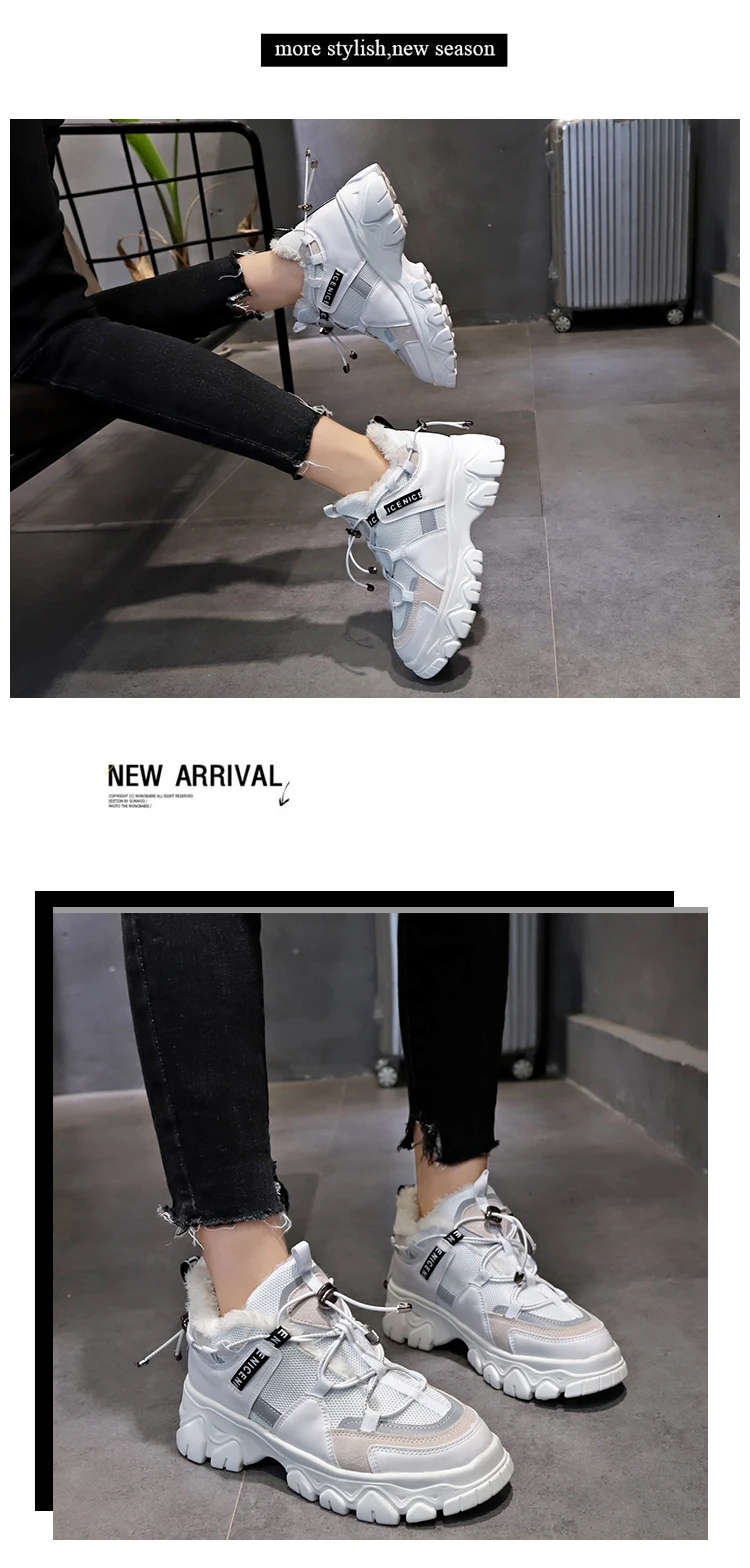 Mhysa Autumn Winter New designer Women Sneakers casual Shoes White Shoes Woman Fashion Platform Sneakers zapatillas mujer