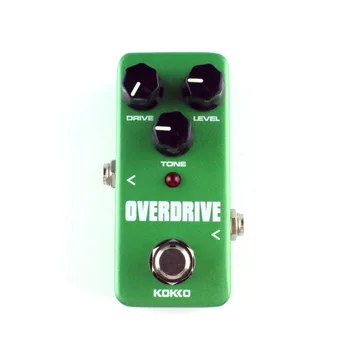 

Mini KoKKo Vintage Overdrive Guitar Effect Pedal Guitarra Overdrive Booster High-Power Tube Overload Guitar Stompbox FOD3