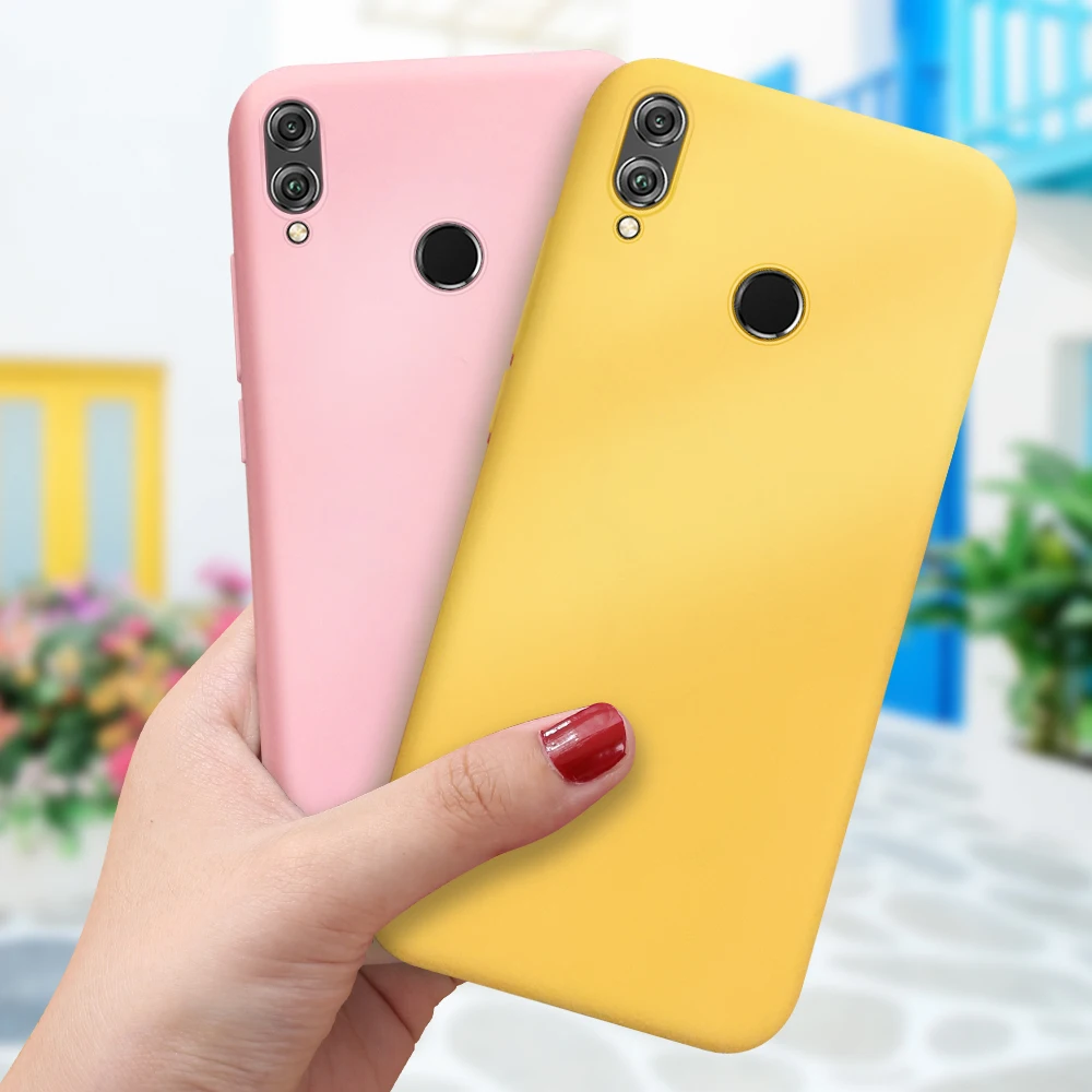 Мягкий чехол карамельного цвета для Huawei Honor 20 Pro 10 9 Lite 10i 8X Nova 5 5i 4e P Smart Plus 2019 P30 P20 Mate