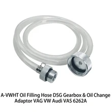 NEW Oil Change Adaptor, Oil Filling Hose Transmission Service Oil Filling Fluid Change for VW Audi White