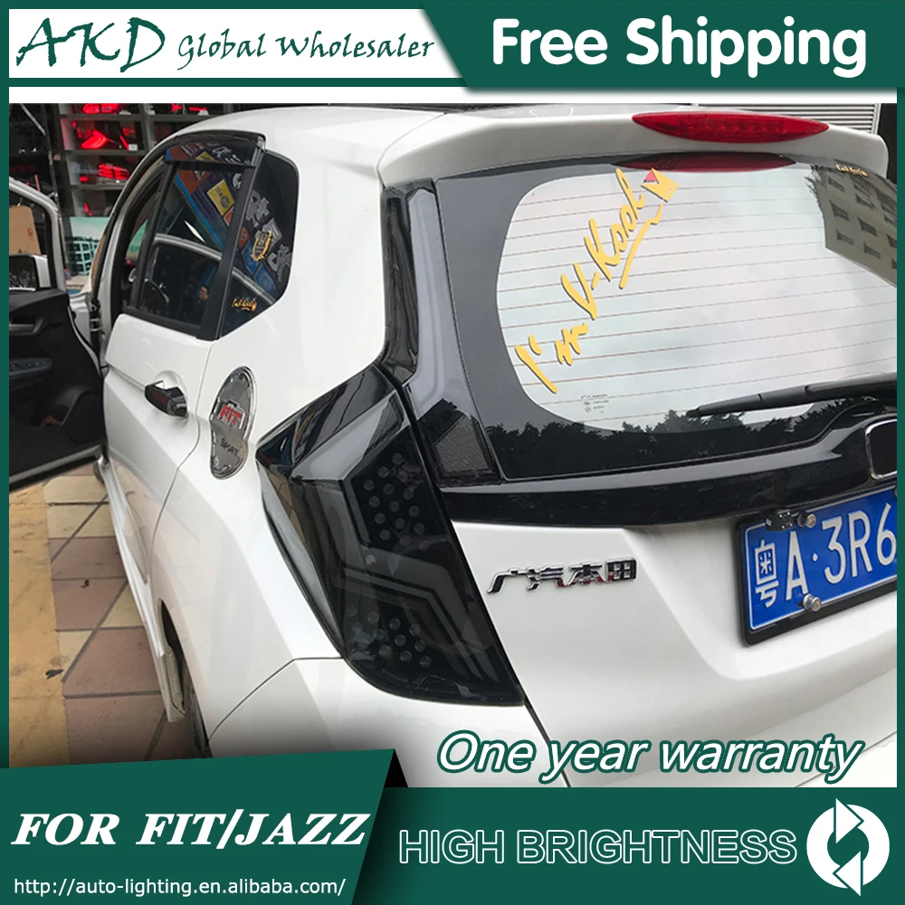 Задняя фара для автомобиля Honda FIT 2014 2018 Jazz GK5 задние фонари светодиодные
