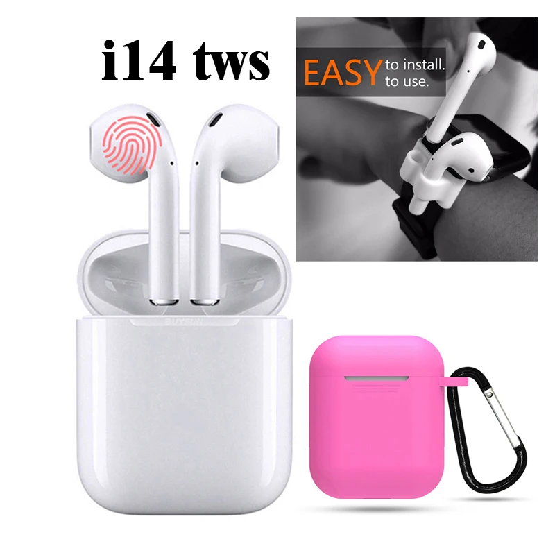 

I14 tws wireless Bluetooth sports headset Bluetooth 5.0 touch With mic pk 10 12 14 16 18 20 30 60 80 88 tws i30