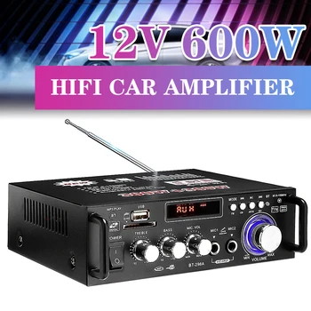 

600w Car Amplifiers Audio bluetooth Amplifier Subwoofer Amplifier Audio Sound System Mini Amplifier Professional