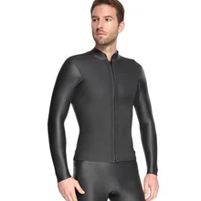 Sbart 3 мм Мужской водолазный костюм разделенный с длинным рукавом Водонепроницаемый Мягкий Открытый клетка медузы одежда черный Мужской гидрокостюм для подводного плавания