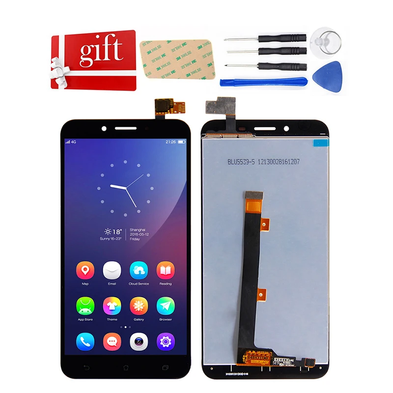 

For Asus ZenFone 3 Max ZC553KL X00DD X00DDA X00DDB LCD Display Touch Screen Digitizer Glass Sensor Assembly LCD Replacement