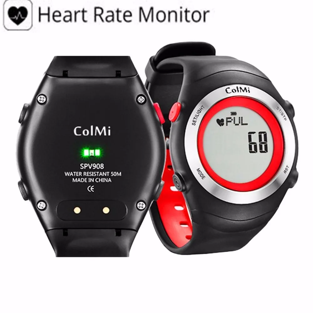 ColMi Smart Watch Fast 5ATM IP68 Waterproof Heart Rate Monitor Steps Calories Exercise Time Standby 30 Days Smartwatch Man Watch