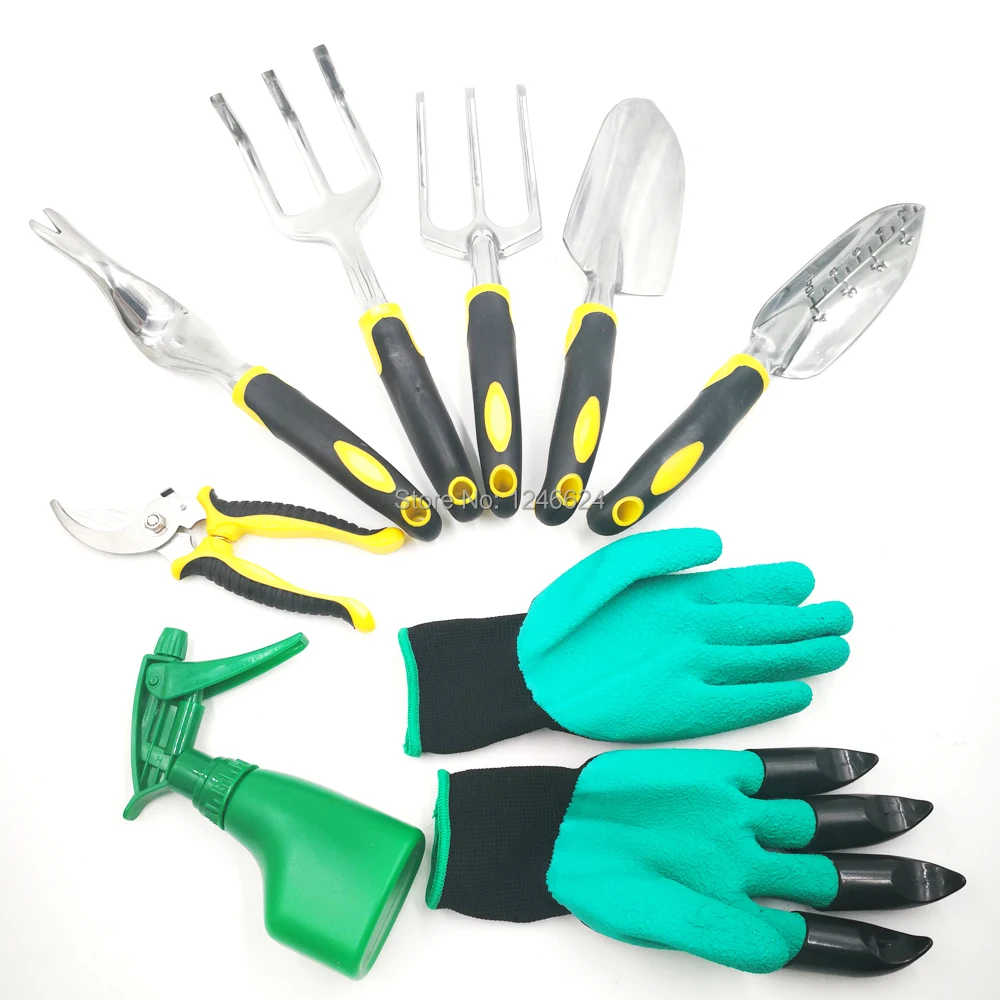 

Набор садовых инструментов 6 в 1 для ухода за растениями, для использования в помещении и на улице