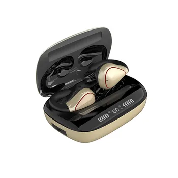 

2020 TWS wireless earphone Bluetooth 5.0 Stereo Earbud LED Battery level display touch control power bank for phone