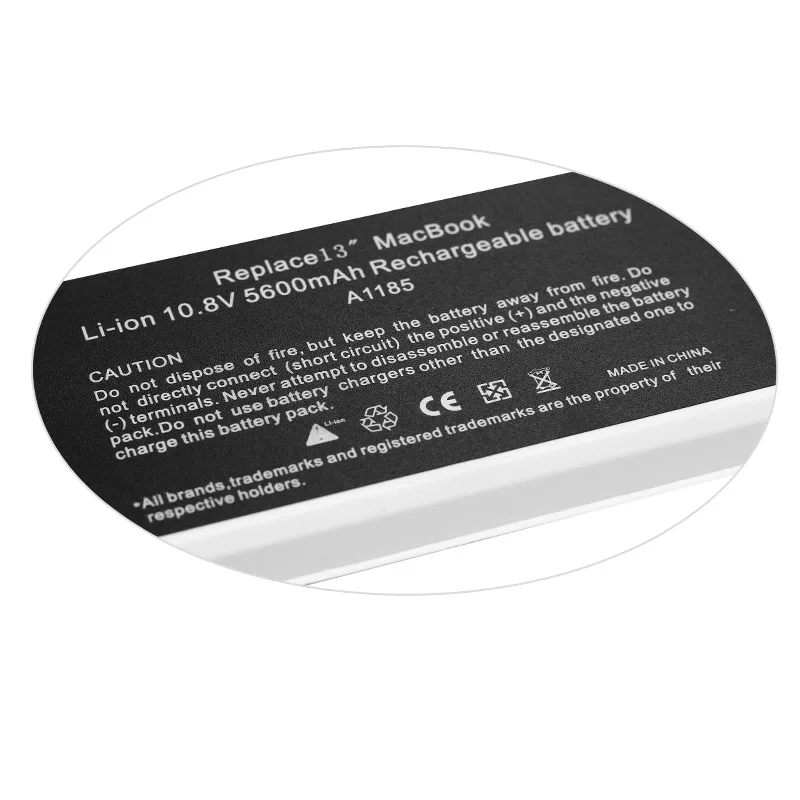 ApexWay 5600mAh лаптоп с Батарея для Apple A1185 A1181 для MacBook Pro 1" MA701 MB403 MB402 MB061 MB062 MB404 MB881 MC374 MC375