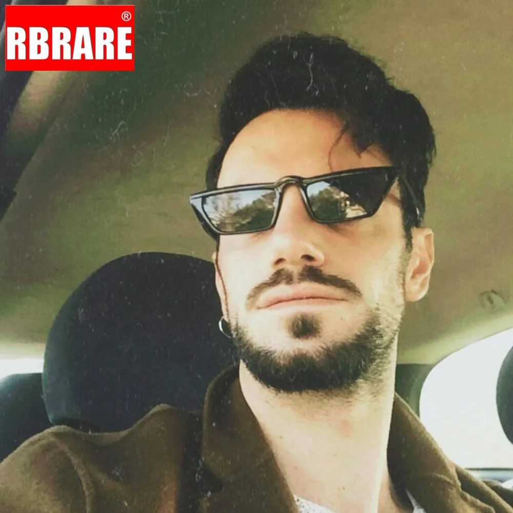 

RBRARE Vintage Small Frame Sunglasses Women/Men Luxury Cat Eye Sun Glasses Classic Retro Outdoor Travel Driving Eyeglasses