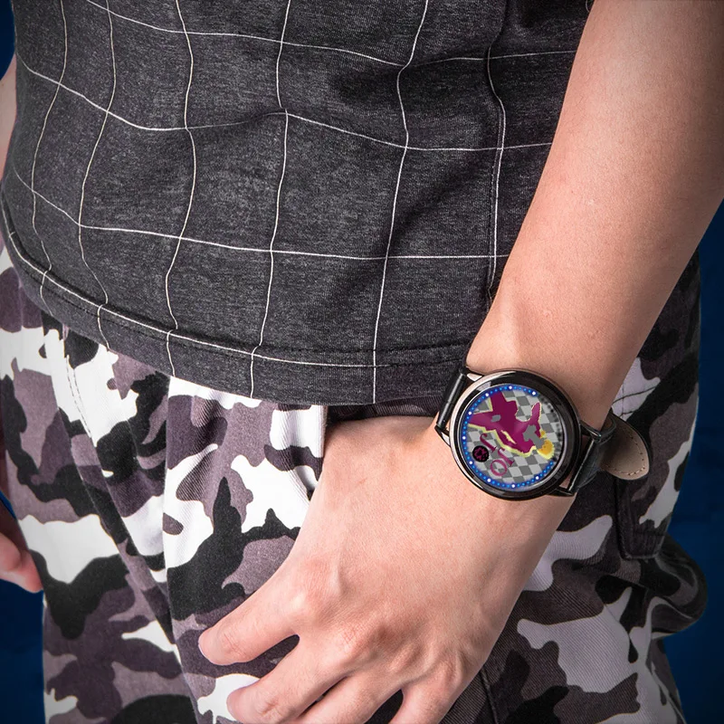 JOJO невероятное приключение светодиодный часы DIGIVICE Водонепроницаемый наручные часы с сенсорным экраном Косплэй реквизит подарок