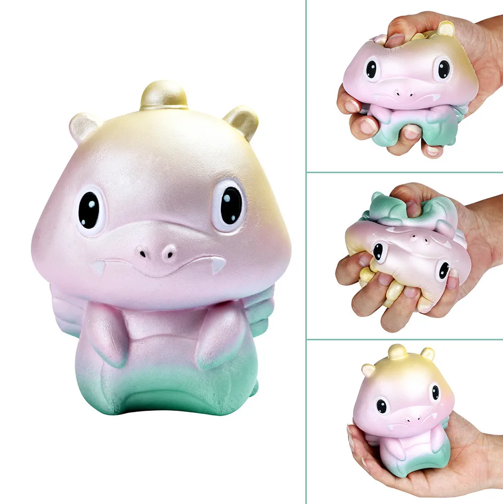 Cartoon Cute Dinosaur Cake Scented Slow Rising Squeeze Stress Reliever Toy 0904 | Игрушки и хобби