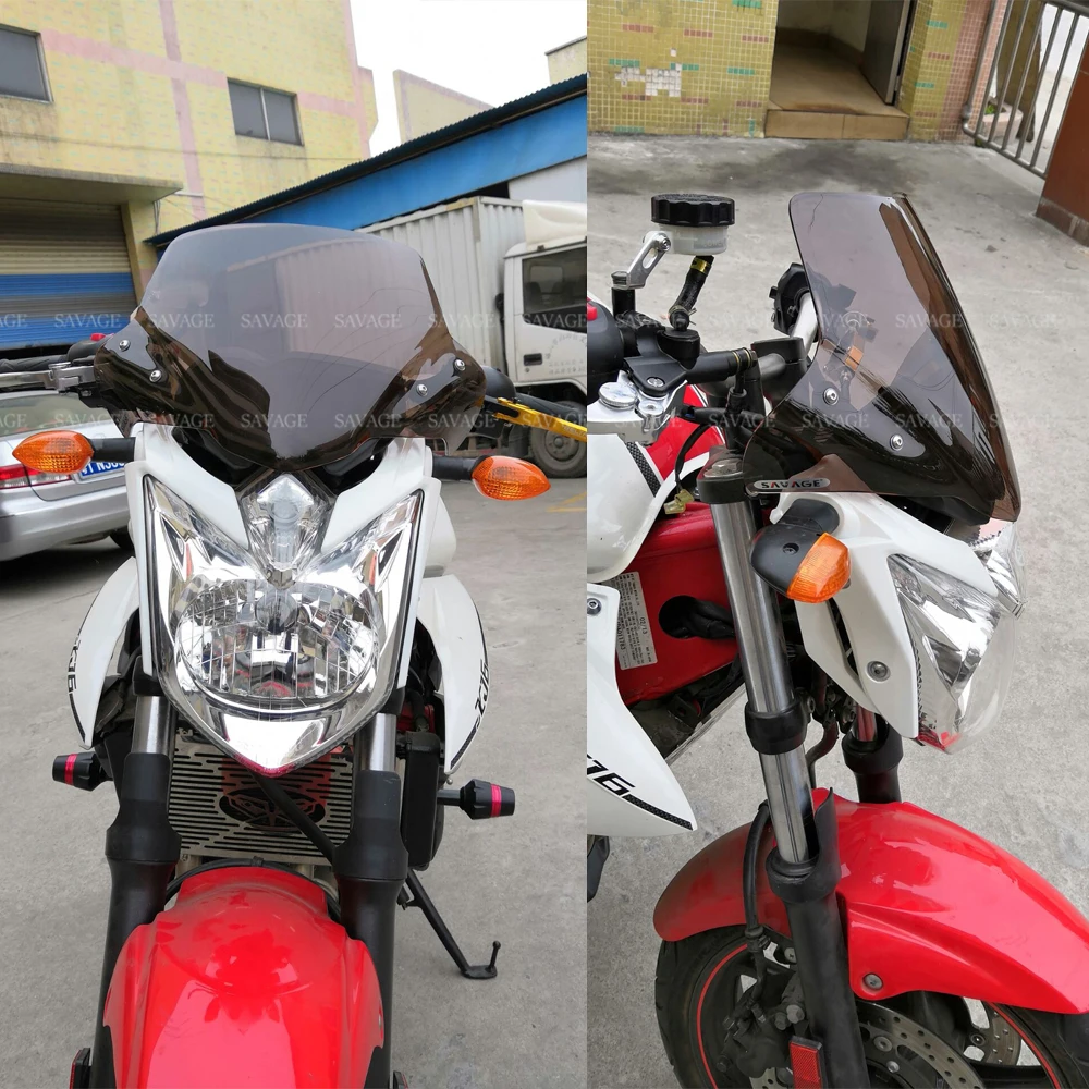 Лобовое стекло Pare brise для YAMAHA XJ6 N 2009 2016 11 12 13 14 15 XJ6N XJ 6 обнаженный мотоциклетный